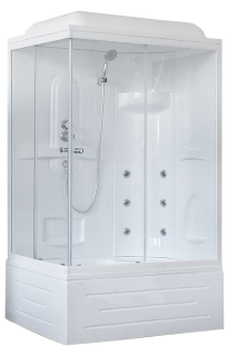 Душевая кабина Royal Bath BP правая стекло прозрачное 100x80см RB8100BP2-T-R
